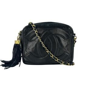 Chanel Vintage Chain and Tassel Camera Bag